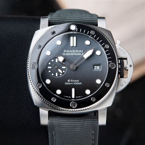 panerai submersible esteel|submersible quarttro esteel.